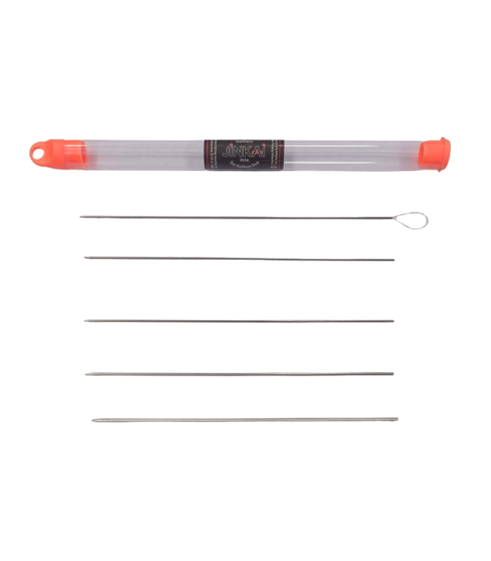 Kit 6 Agujas Inox con Gaza para Aparejos Jinkai