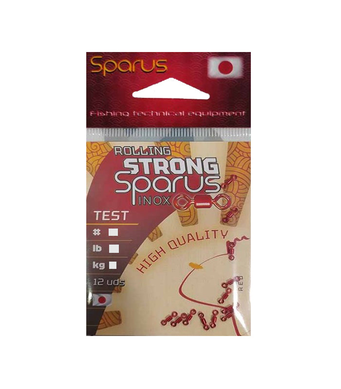 Sparus Rolling Strong Inox Rojo