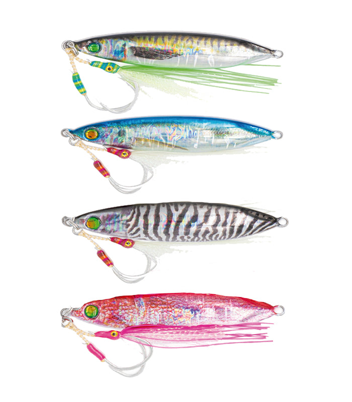JIG Rattle Glow 80 GR con Double Assist Hook