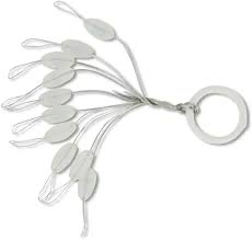 Turkana Fishing Topes de Línea Silicona Transparente Talla L