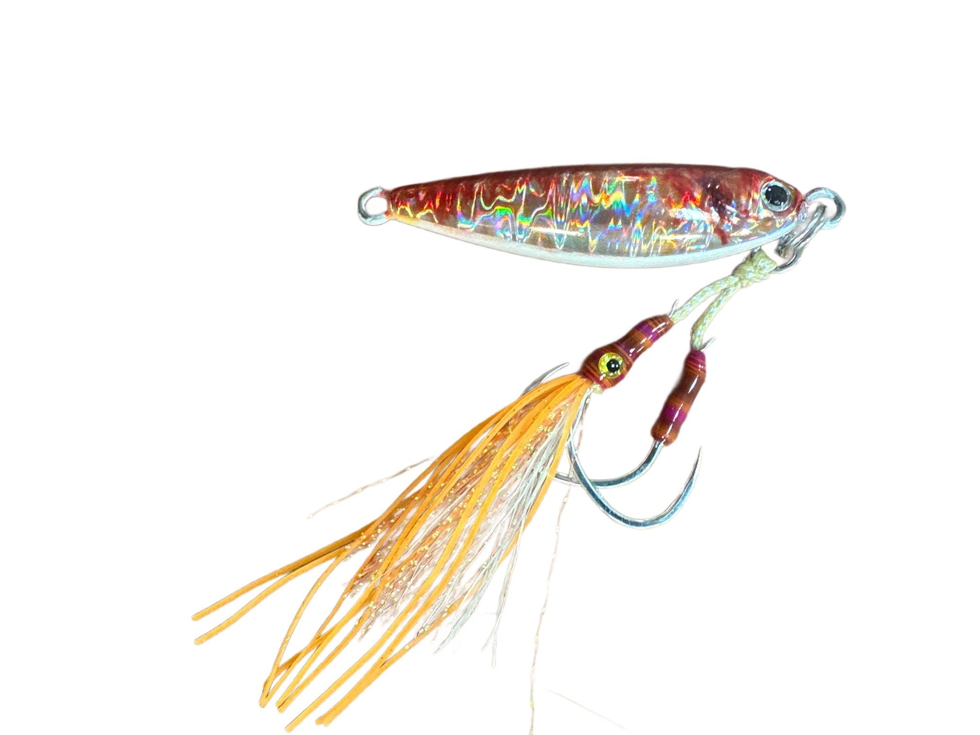 JIG Fat 15 GRS Glow con Single Assist Hook