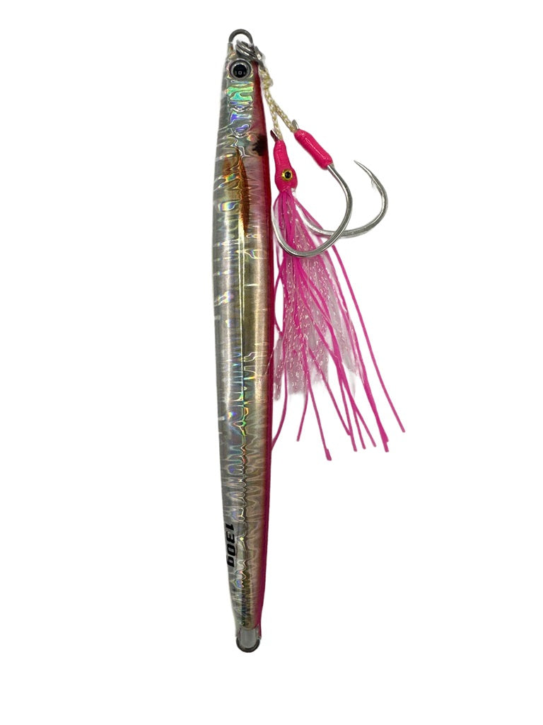 JIG Long 130 GRS Glow con Double Assist Hook