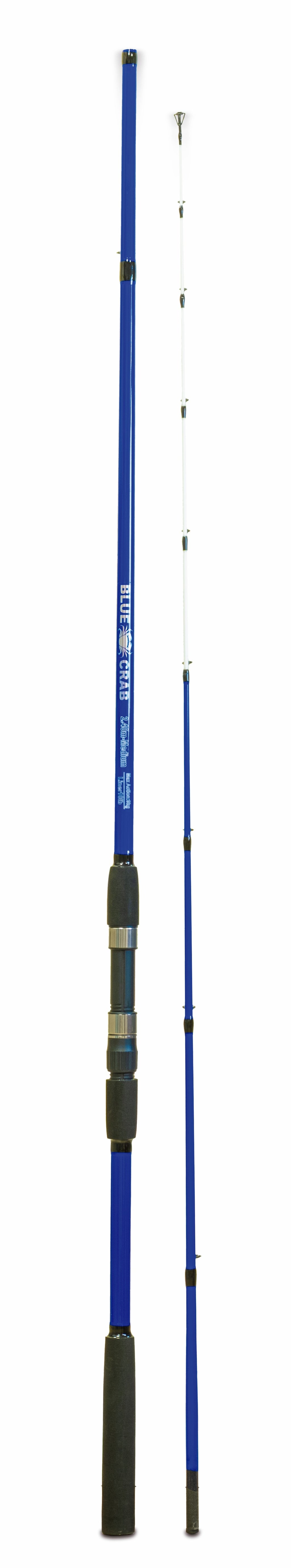 Caña Blue Crab Spinning Rod 2.40m Medium Action Anillas Fuji