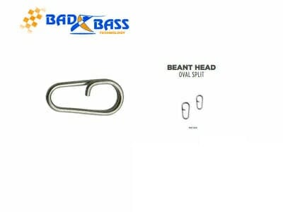 Bad Bass Bean Head Oval Split 10mm
