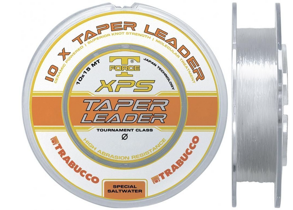 Trabucco T-Force SC Taper Leader | Puente Cónico Surfcasting 15m x10