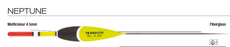 Trabucco Neptune | Flotador Poliuretano Antena Intercambiable Starlite