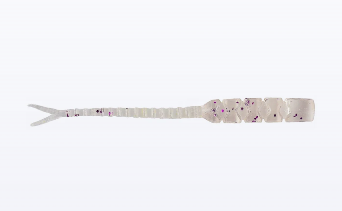 Mustad Aji Worm Hellgrammite · Vinilo para ajing y rockfishing