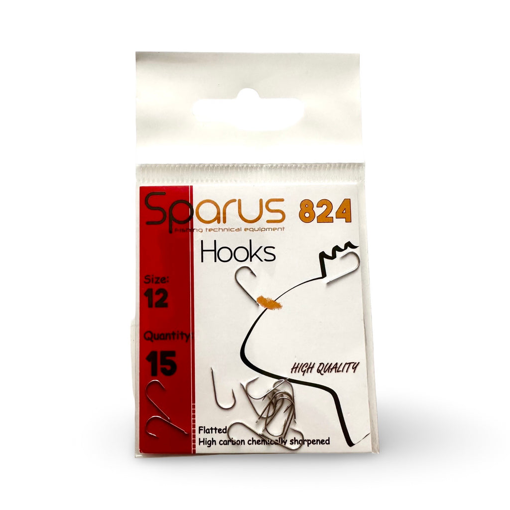 Sparus 824 Anzuelo Carbono Pata Larga Paleta
