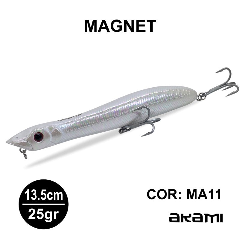 Akami Magnet 135mm 25g – Paseante Topwater Spinning