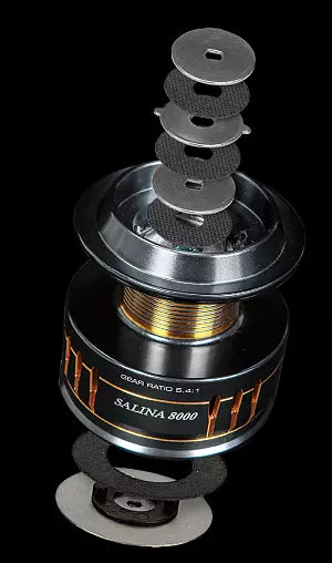Okuma Salina Spinning SW — Carrete Spinning Agua Salada Alta Potencia