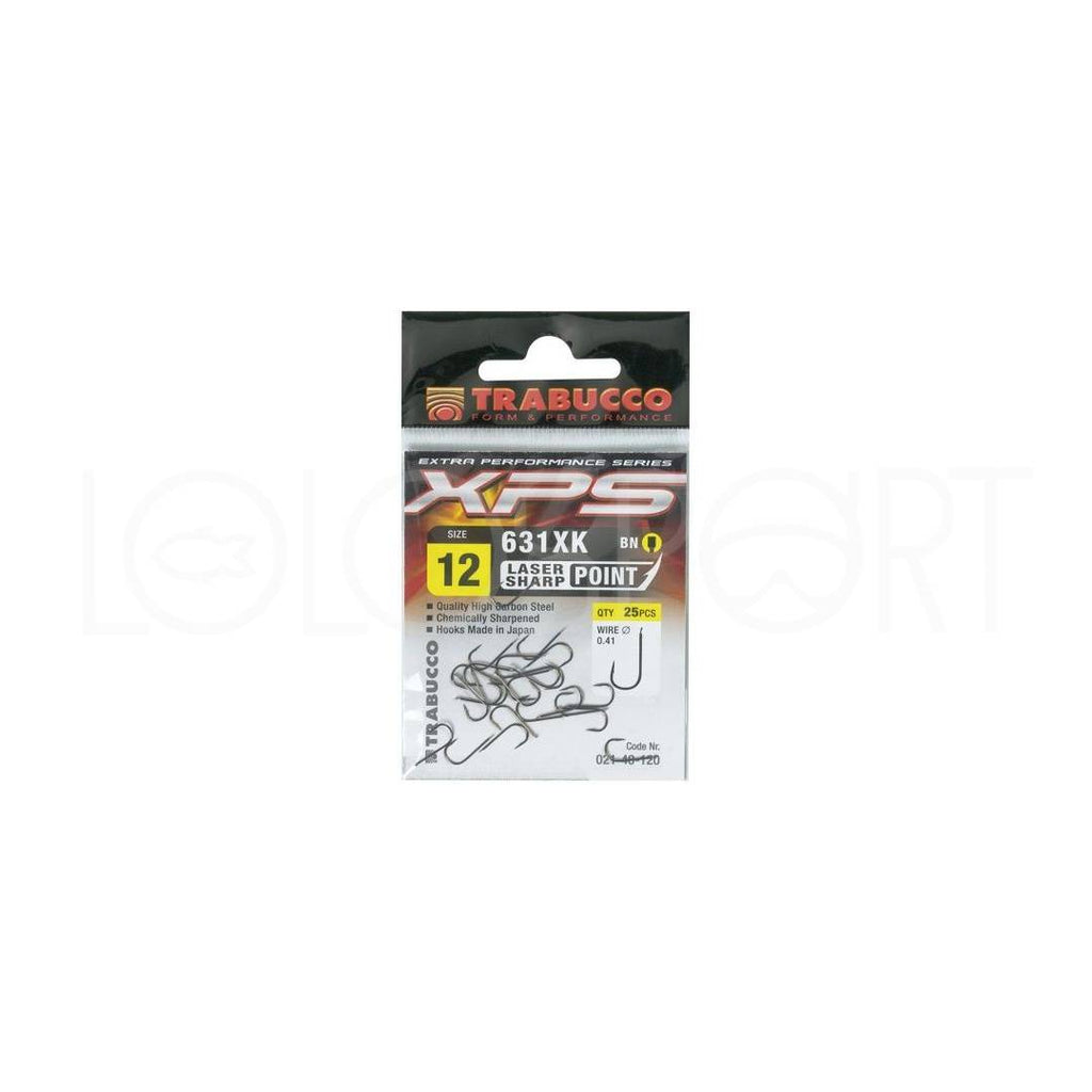 Trabucco XPS Hooks 631XK | Anzuelos Alta Competición Black Nickel Japón
