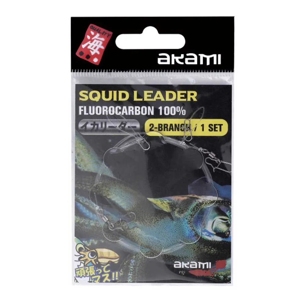 Akami Squid Leader FC – Bajo de Línea Fluorocarbono Eging