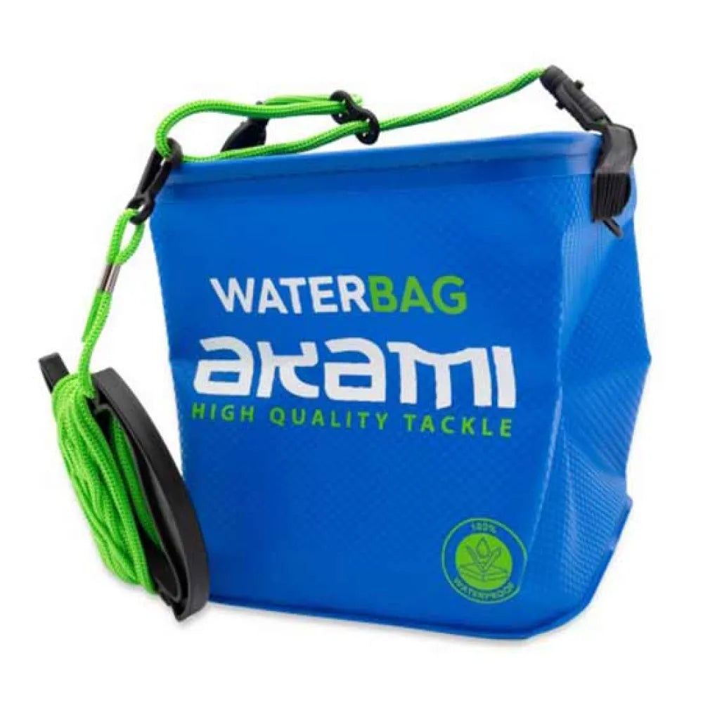 Akami Water Bag – Cubo Plegable Pesca 8L con Cuerda 5m
