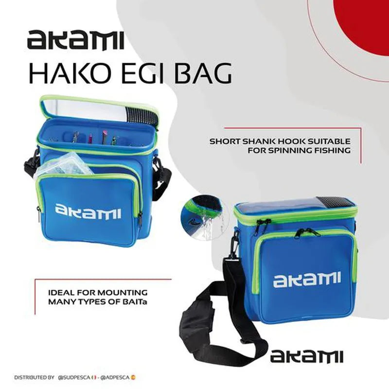 Akami Hako Egi 24 Slots – Bolsa Porta Señuelos Eging
