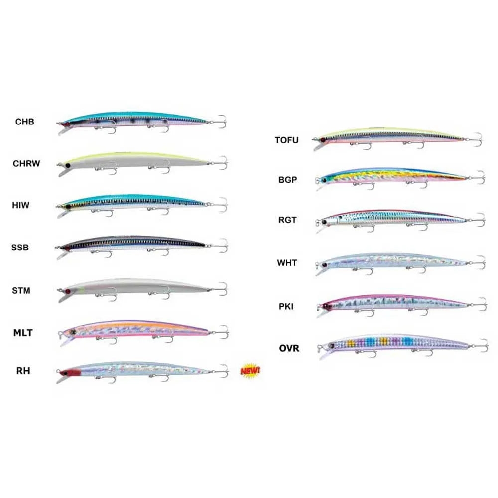 Akami Wild 140mm 16g – Long Jerk Minnow Slow Sinking Spinning