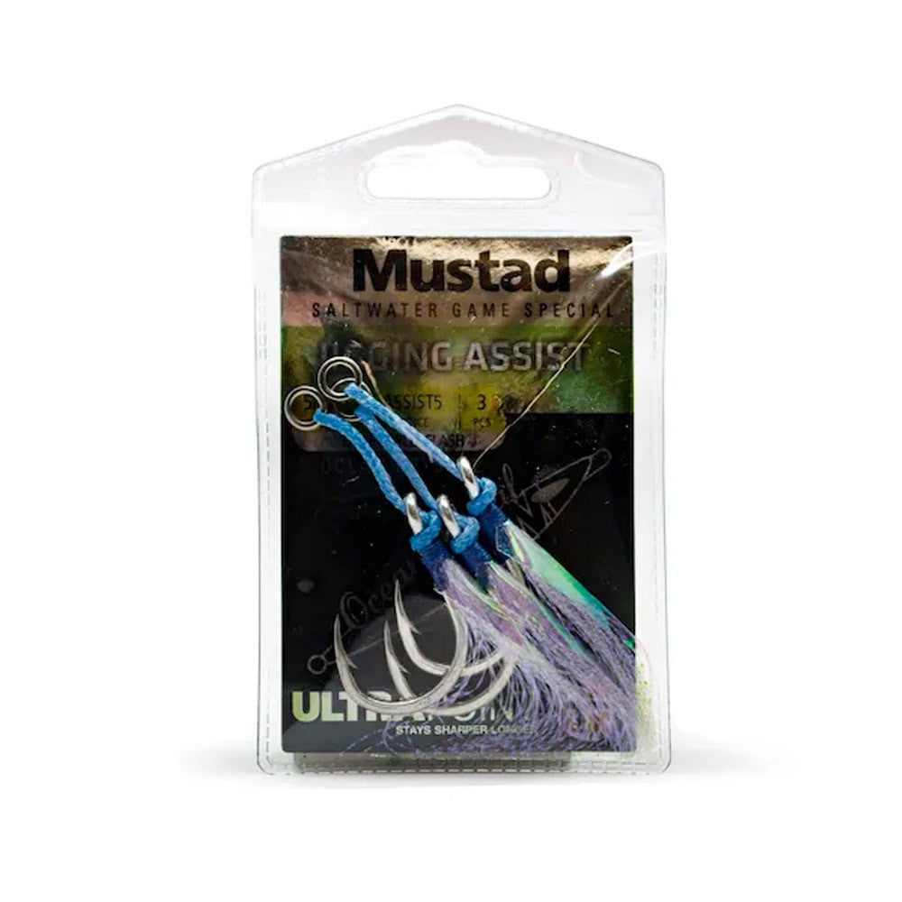 Mustad Ocean Crystal Jigging Assist J-Assist5 · Anzuelo asistente