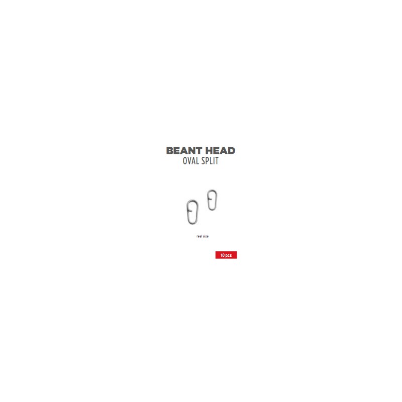 Bad Bass Bean Head Oval Split 10mm