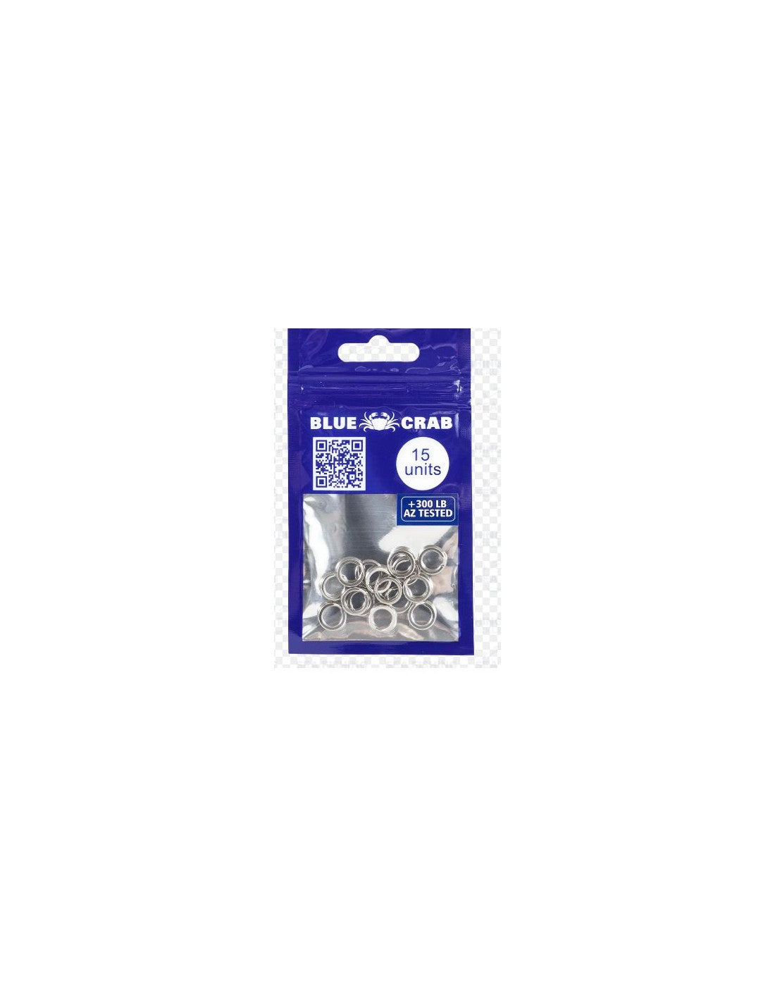 Blue Crab Split Ring