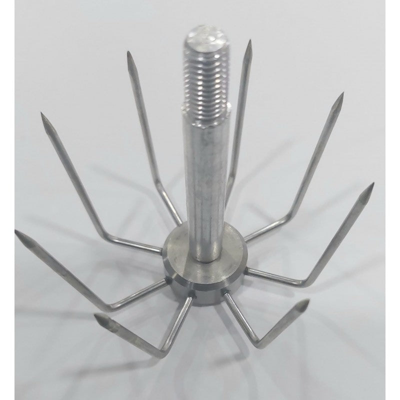 Corona Cefalopodo Acero Inox 80x50mm 2 Rosca