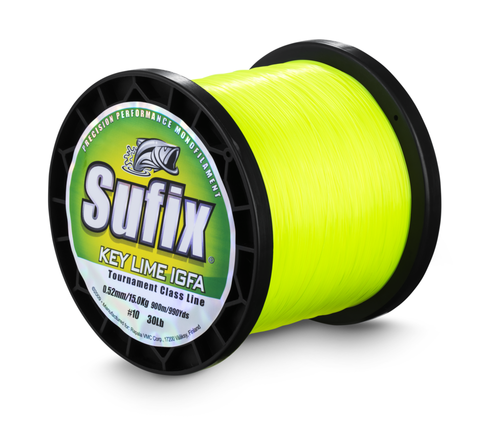 Sufix Key Lime IGFA 900M 30LB