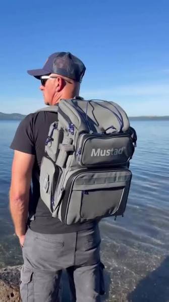 Mochila de pesca Mustad Game Time Back Pack MGTBP