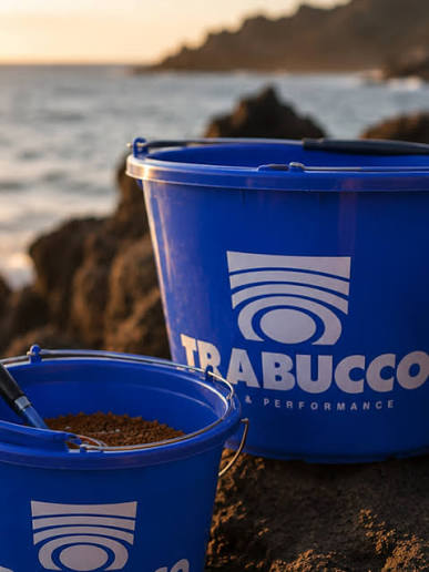 Trabucco Bucket | Cubo Azul Pesca Preparación Engodo y Transporte