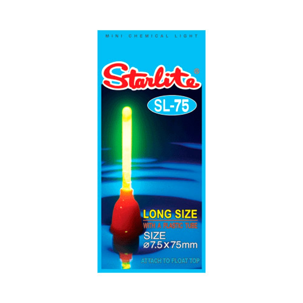 Starlite SL-75 — Luminoso Químico Grande Pesca Nocturna (1 ud + Tubo)