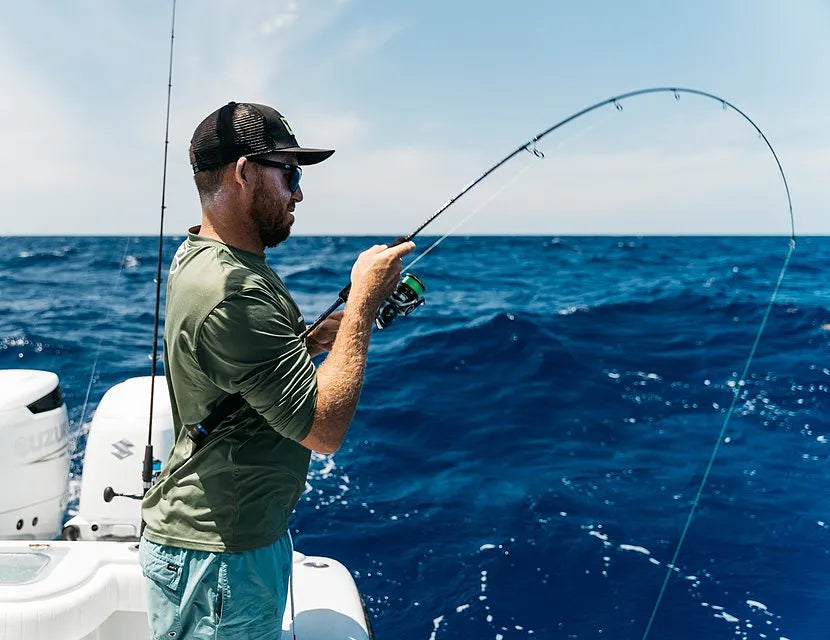 Slow bouncer jigging rods