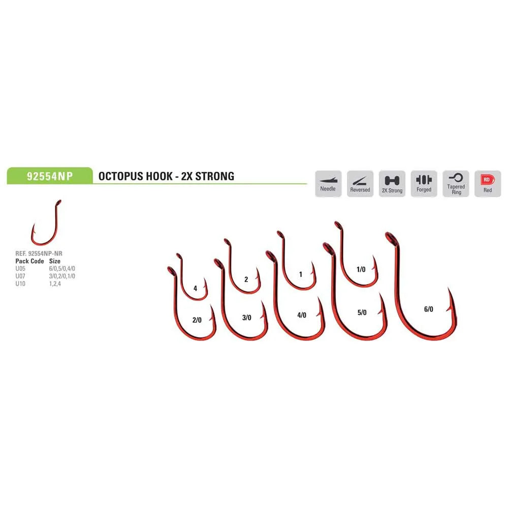 MUSTAD BEAK HOOKS BIG RED