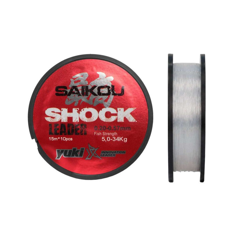 Yuki Saikou Shock Leader Clear – Pack 10 uds x 15m