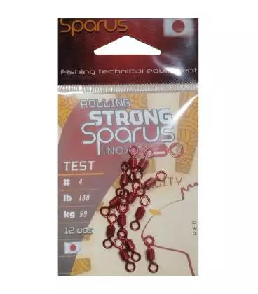 Sparus Rolling Strong Inox Rojo
