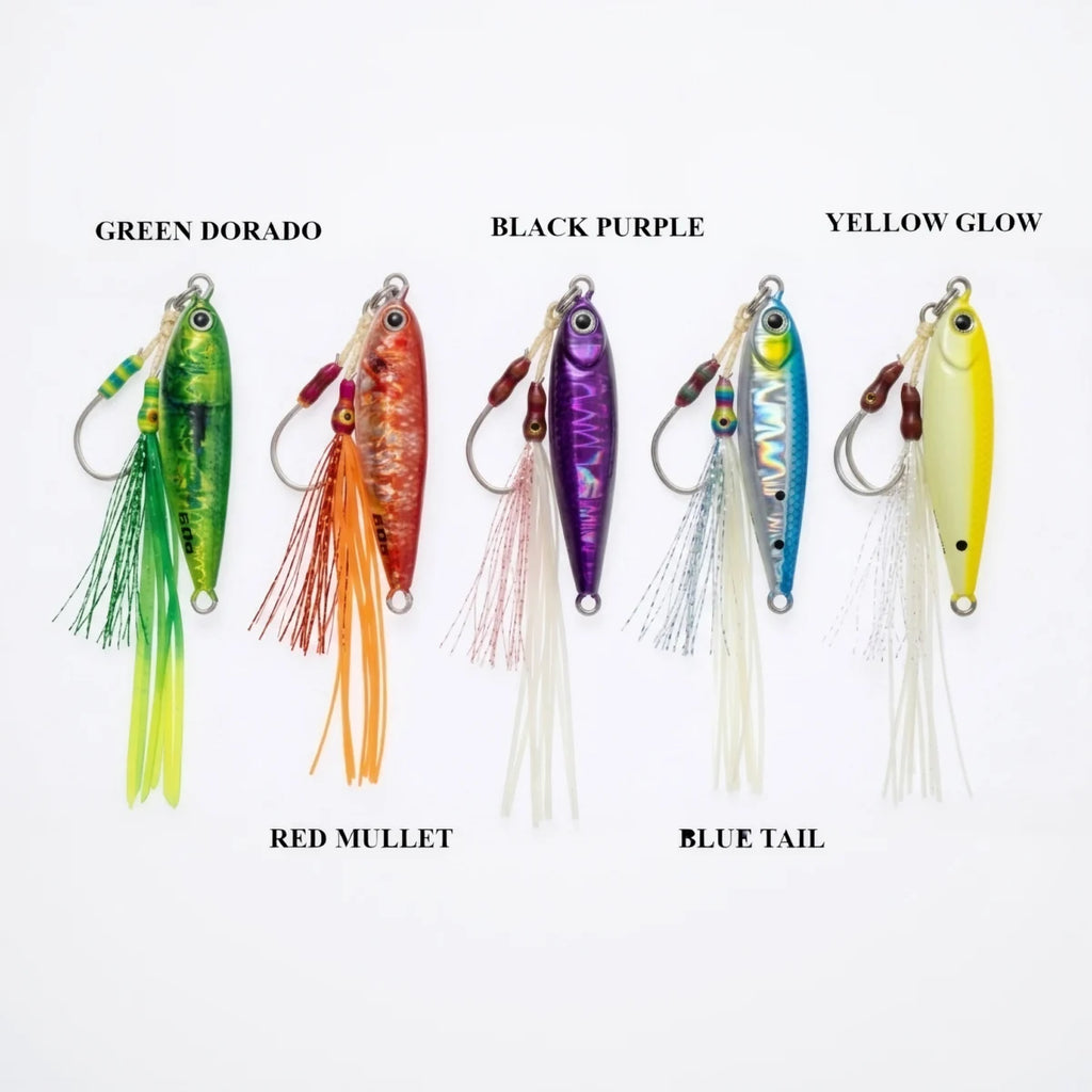 JIG Fat 15 GRS Glow con Single Assist Hook