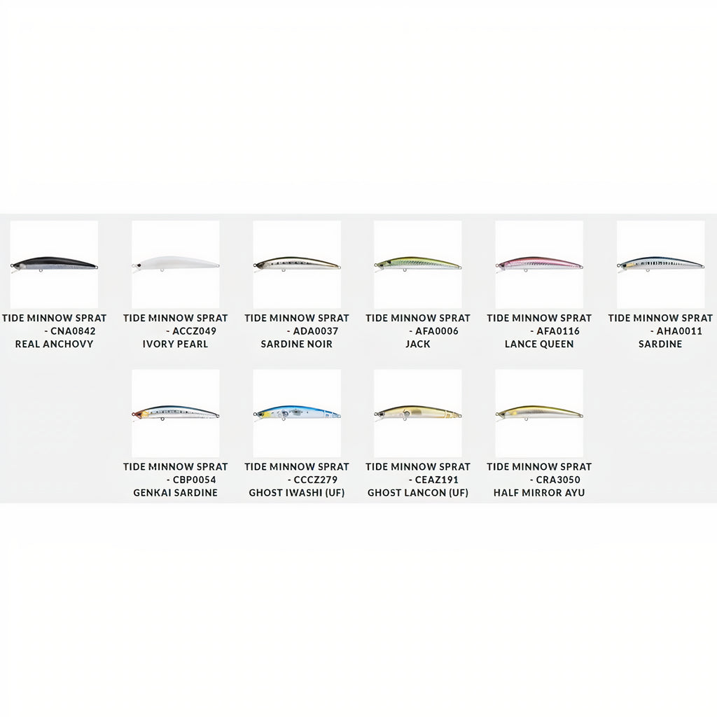 TIDE MINNOW SPRAT 100SF ASA0032 RED SHINER
