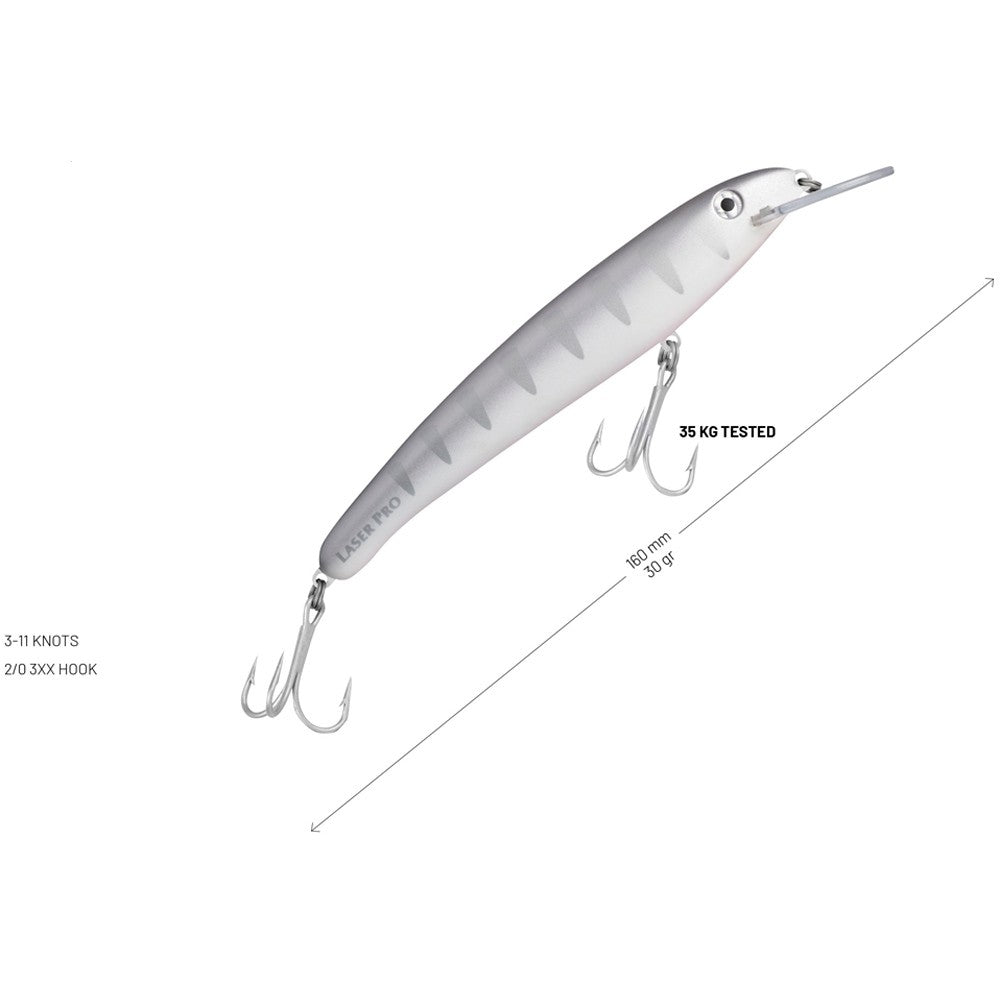 Señuelo Halco Laser Pro 160D+XDD BIB