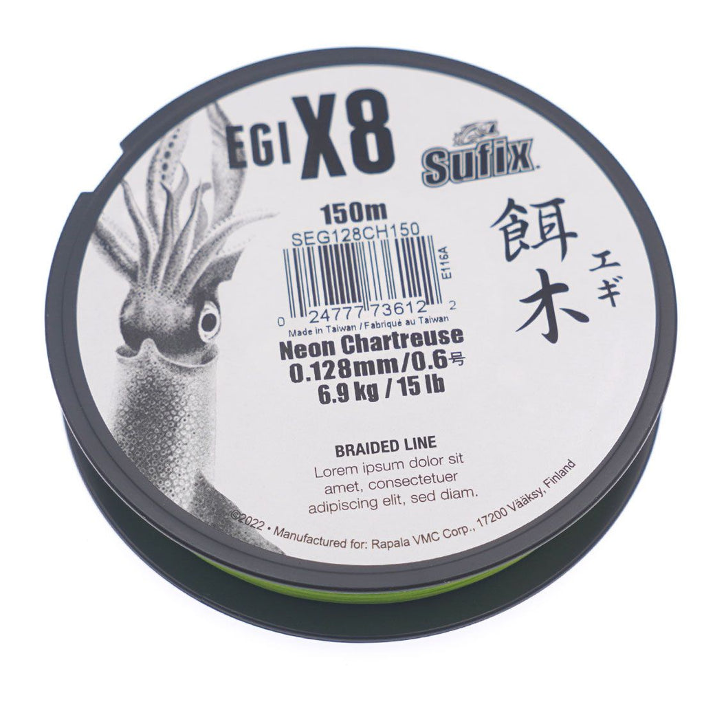 Sufix EGI 8X Braid 150M