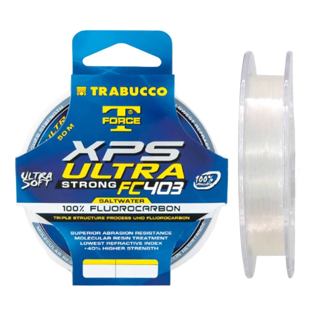 Trabucco T-Force XPS Ultra FC403 SW | Fluorocarbono Agua Salada Japón
