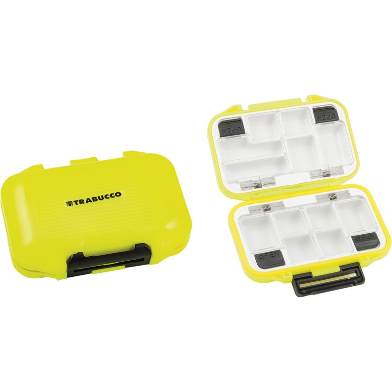 Trabucco Tough Accessories Box | Caja Minuteria Pesca Doble Cara Compacta