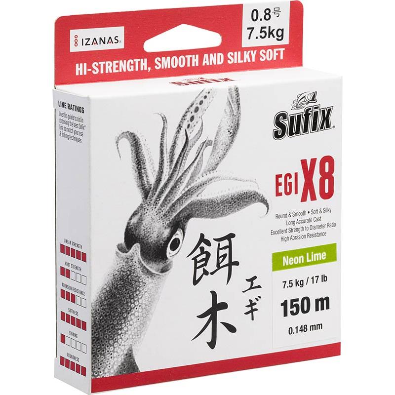 Sufix EGI 8X Braid 150M