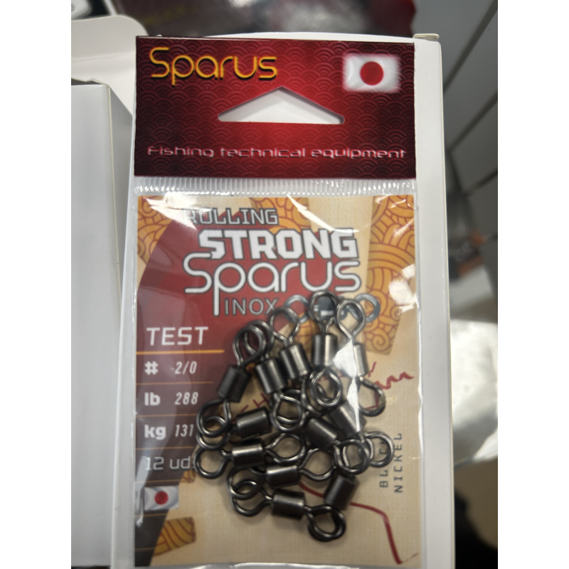 Sparus Rolling Strong Inox Black Nickel