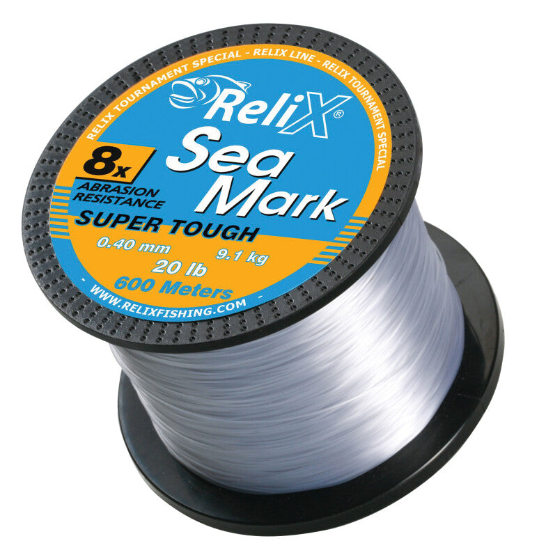 Relix Sea Mark 600m – Monofilamento Nylon Copólimero Alta Mar